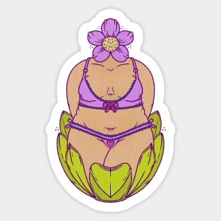 Full On Bloom Sticker